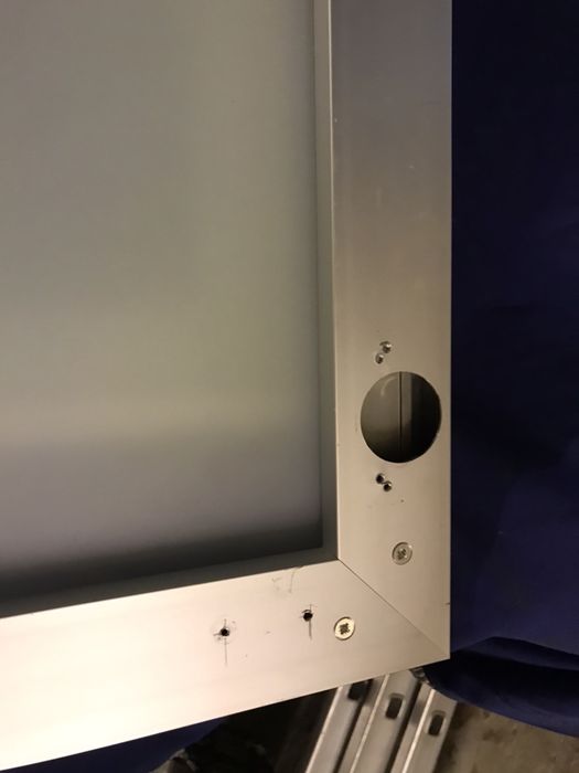 Fronty aluminium białe szkło kuchnia