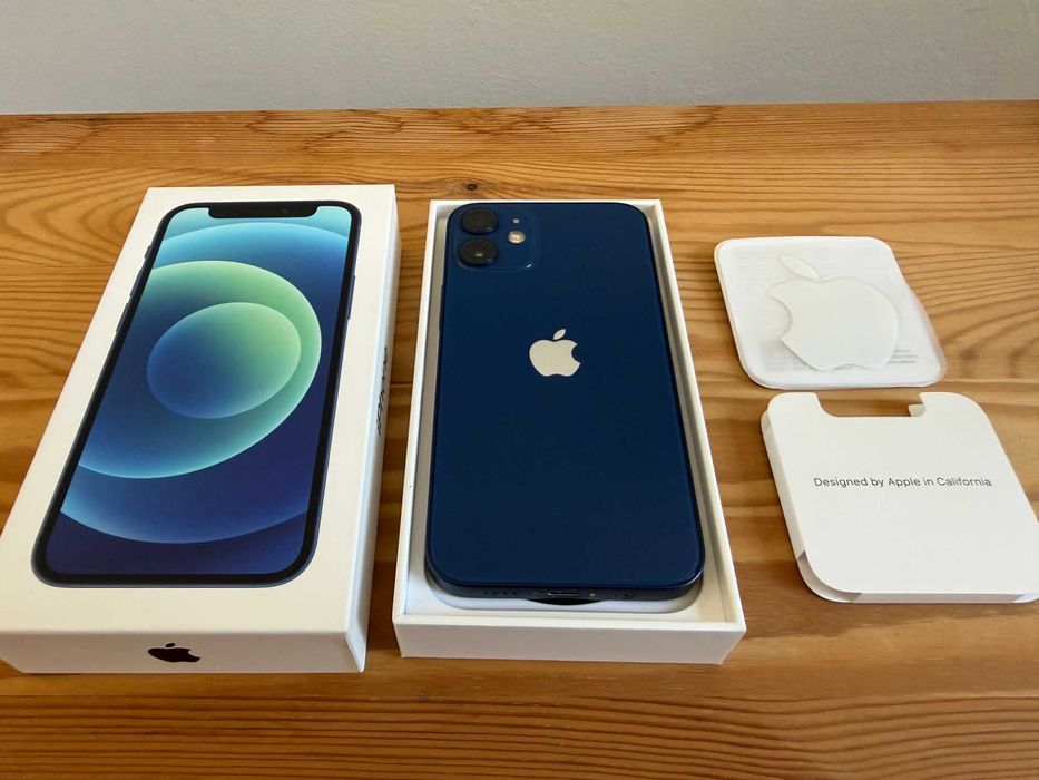 iPhone 12 mini — como novo, com caixa