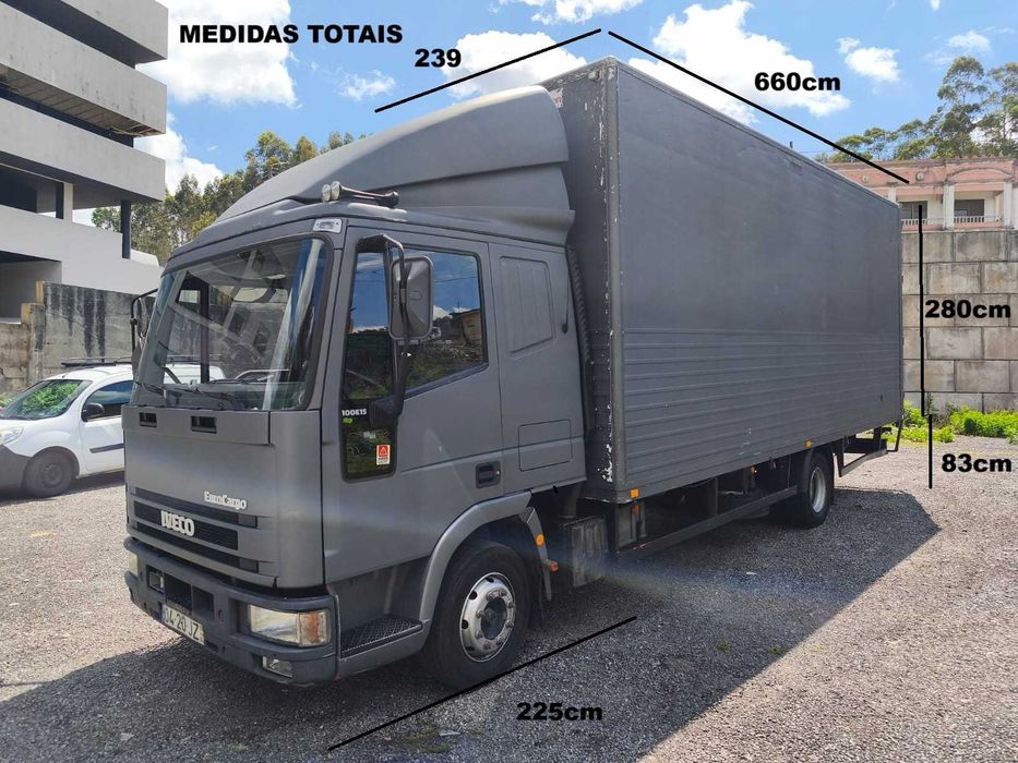 Camião Iveco Eurocargo 110E15 | Pronto a Trabalhar | Revisões em Dia
