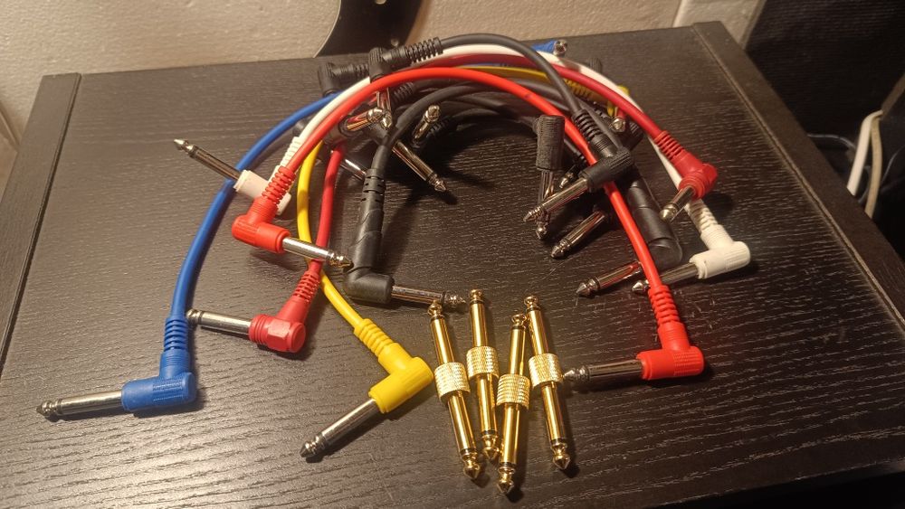 Pack Cabos Jack 6,5mm