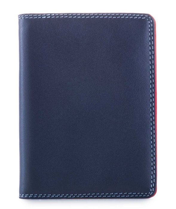 Porta-Cartões com inserções em pele da MYWALIT na cor Royal