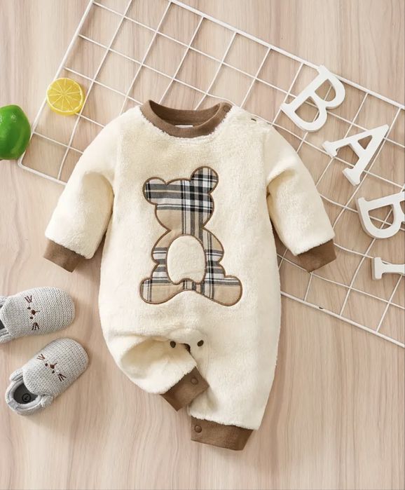 Дитячий флісовий комбінезон