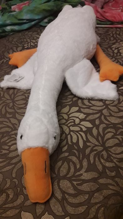 Мега Гусь 110см іграшки Сова совеня Качечка гусеня утёнок каченя