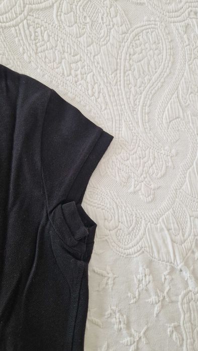 Polo preto, Calvin Klein, tamanho XS