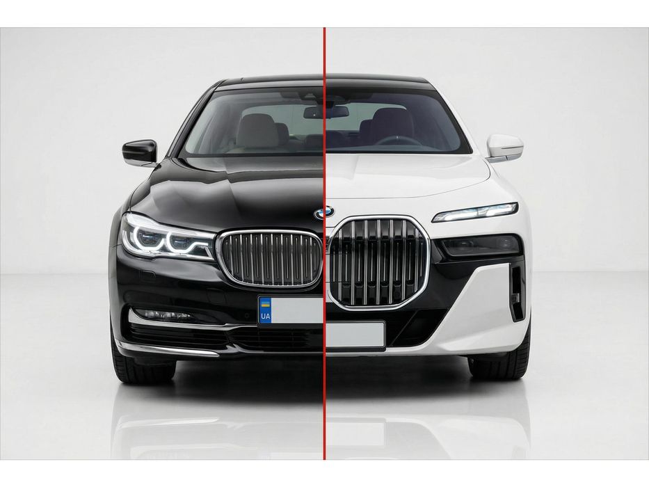 BMW 7 серія G11/G12 2015-2022 рр. Комплект рестайлінгу для G12 в G70 M760 2025 року