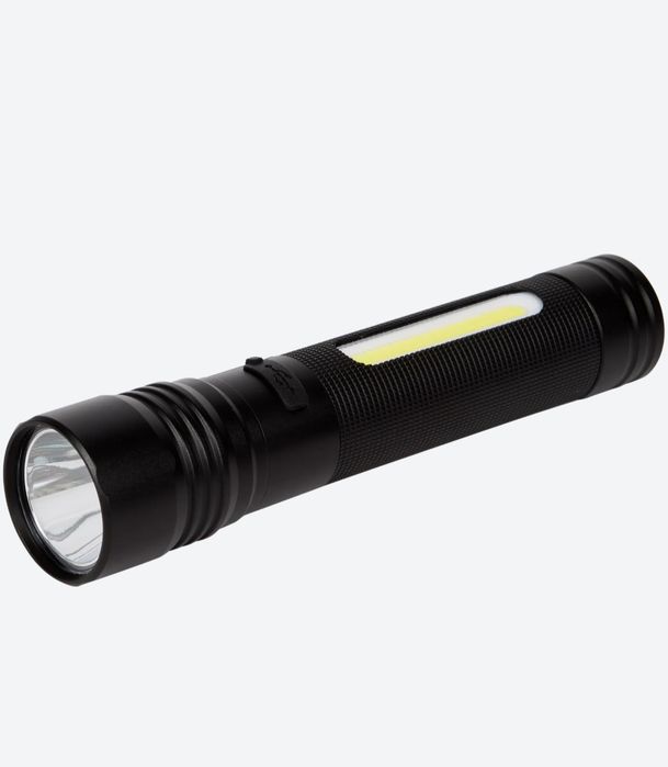 Latarka Usb-C+Solarna 500+200lm.Taktyczna.Cena z wysyłką.