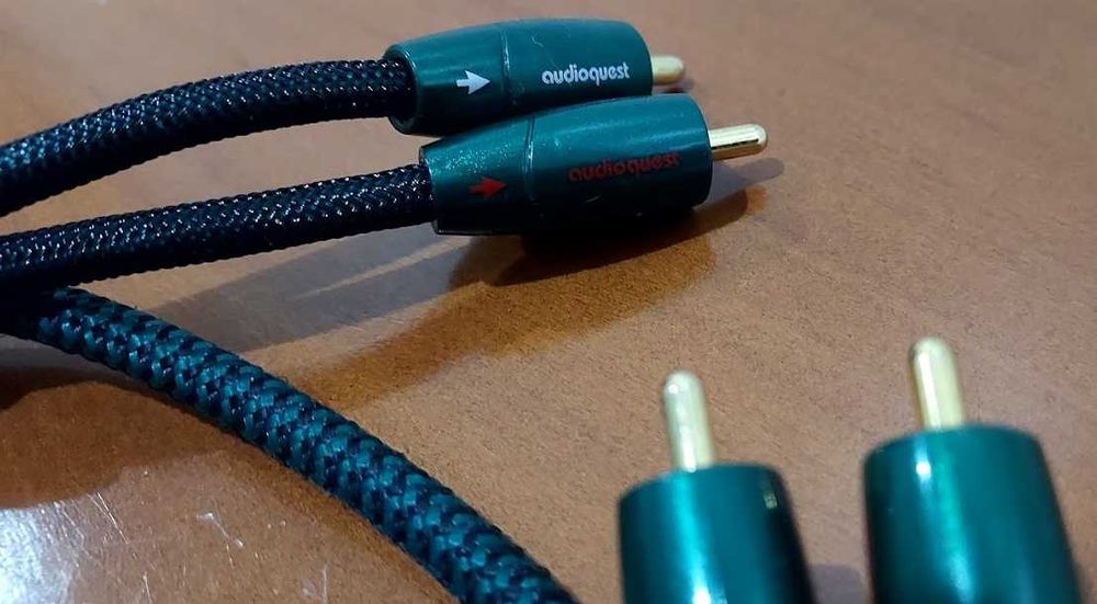 Cabo AudioQuest Evergreen RCA/RCA - 1 metro