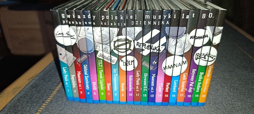 Gwiazdy polskiej muzyki lat 80- 20 cd