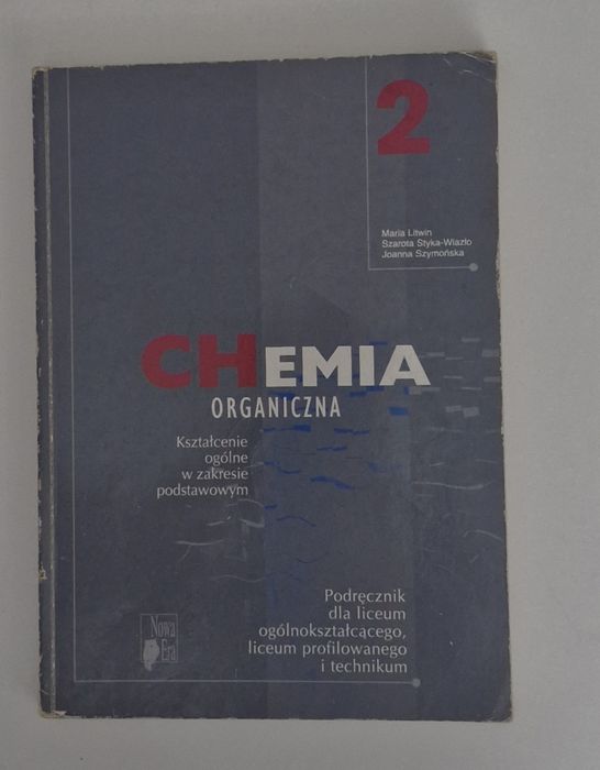 Chemia organiczna 2, podręcznik, NOWA ERA