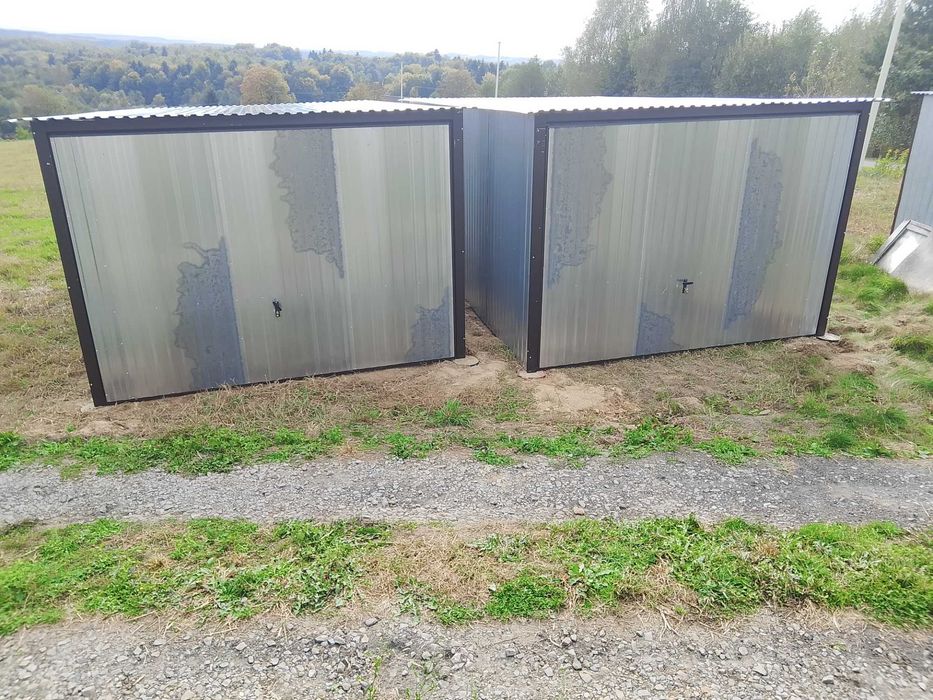 Garaż blaszany 3x5 Na budowe