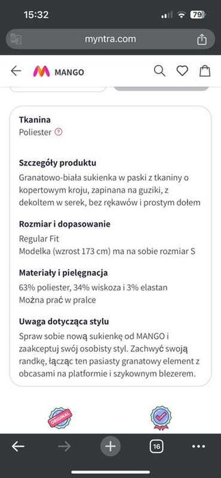 Sukienka o kroju kamizelki Mango suit