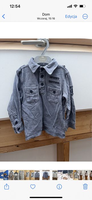 H&M koszulka 86 / 92 bluzka / polo