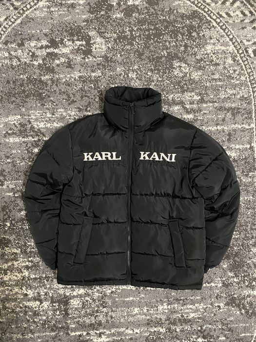 Пуховик куртка Karl Kani чорного кольору М розмір