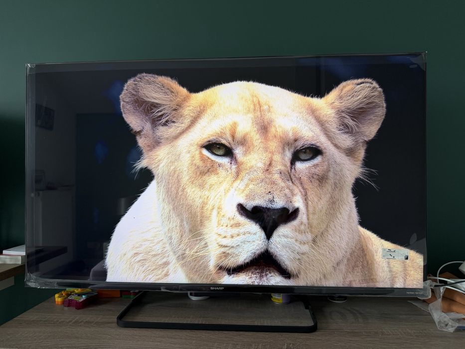Telewizor QLED SHARP 43" 4K 144Hz Harman / Kardon Google TV Gwarancja