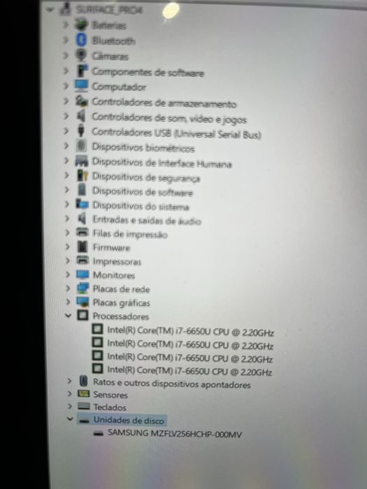 Microsoft Surface 4 pro