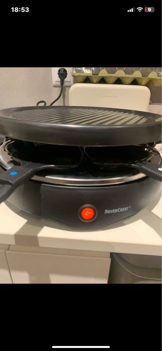 Grelhador para raclette