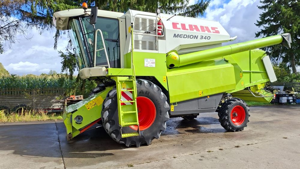 Kombajn CLAAS medion 340, lexion 450