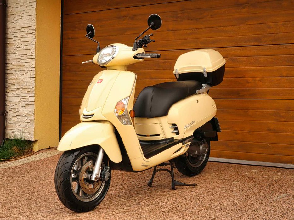 Kymco Like 50 - Retro, Zadbany, Kufer, 4T, Transport Cała PL