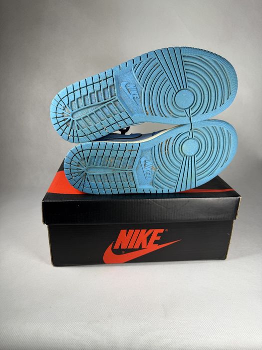 Niebieskie buty Nike Jordan