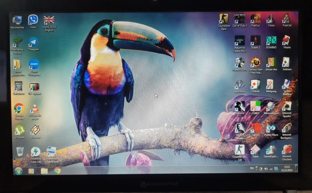 Ноутбук Packard Bell ZA3 в идеальном состоянии