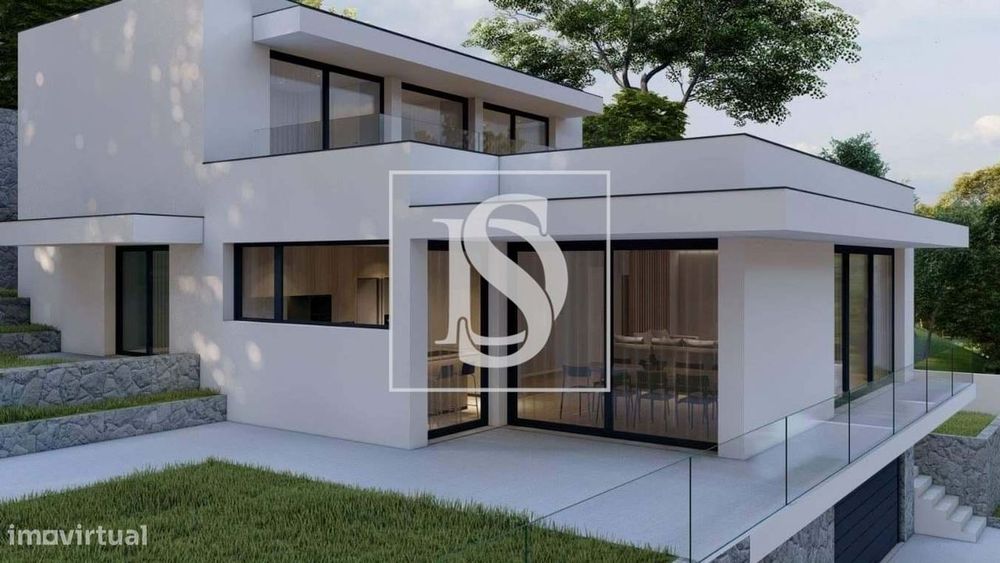 Belíssima moradia contemporânea, com 4 suites! Em construção.