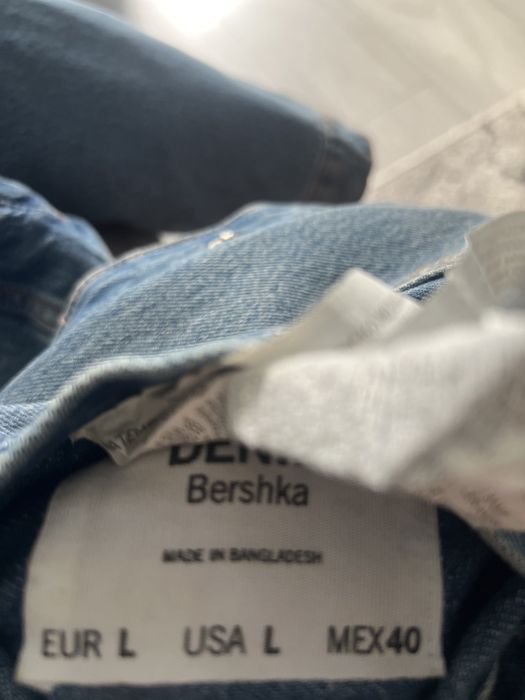 Kurtka jeansowa ocieplana - Bershaka