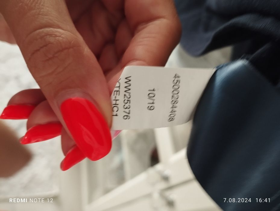 T-shirt granatowy Tommy Hilfiger damski