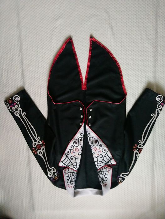 Фрак карнавальний DOTD Tailcoat M/L розмір з черепами на Хеллоуїн