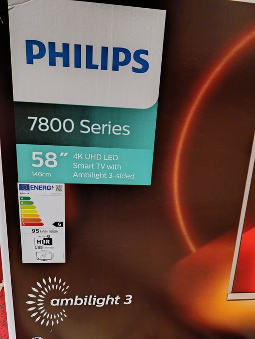 Telewizor Philips 58 cali 4K-UHD-LED Smart  TV