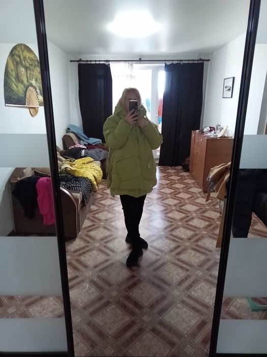 Куртка великого розміру курточка пальто. Батал.