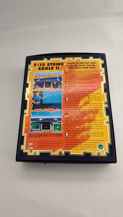 Gra F- 15 Strike Eagle || Atari ST Big Box