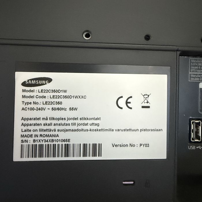 Tv led 22” samsung