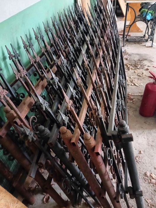 przesla ogrodzeniowe kute