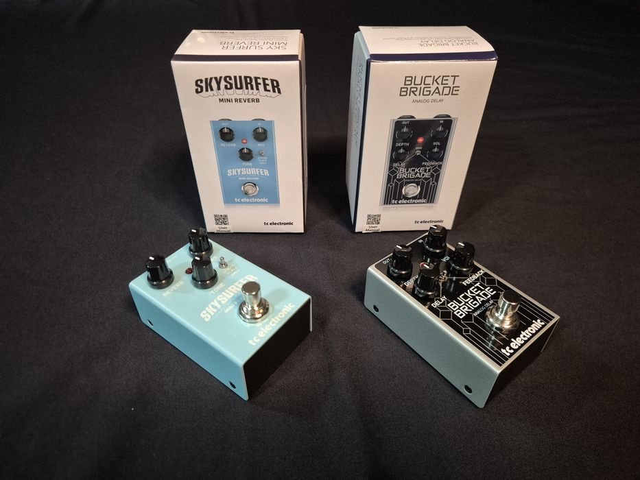 TC Electronic Skysurfer Reverb e Bucket Brigade Delay