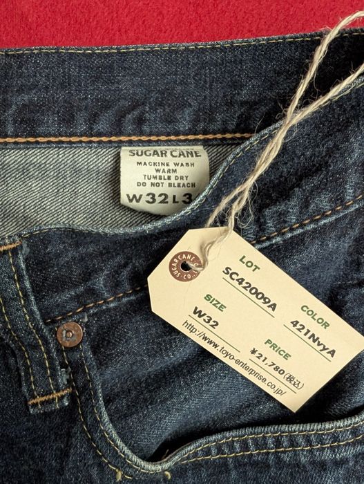 Sugar Cane японські джинси selvedge denim