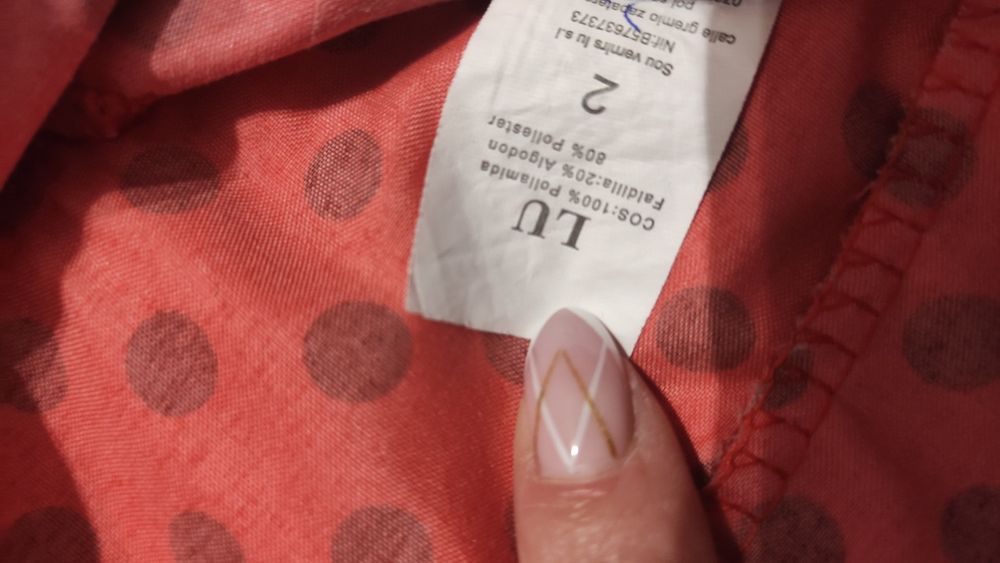 Sukienka hiszpanka na 2-3 latka