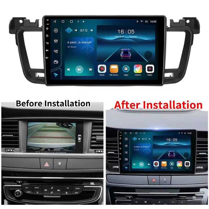 Nowe Radio/Nawigacja ANDROID peugeot 508 (2+32/4+64gb)