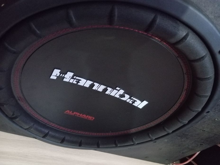 Subwoofer Alphard Hannibal sd -154 , 15 cali 600w
