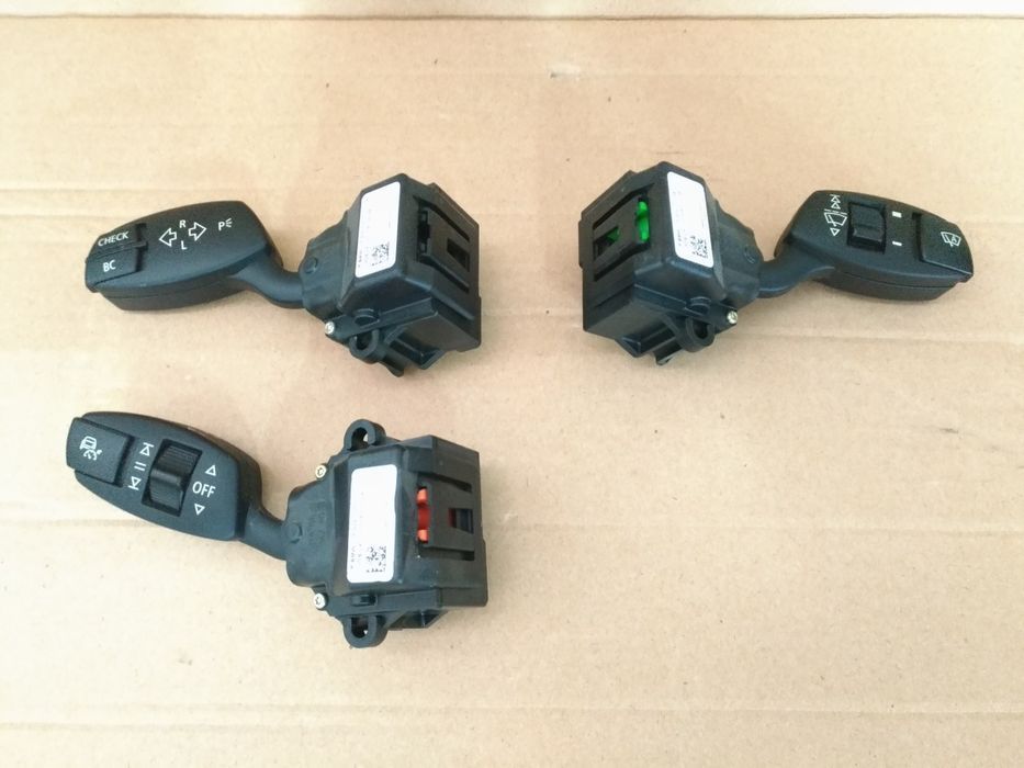 Bmw Serie 5 E60 E61 Manetes Luzes Piscas Limpa Vidros Cruise control
