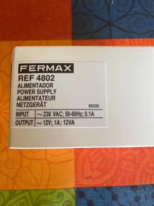 Transformador novo Fermax 4802
