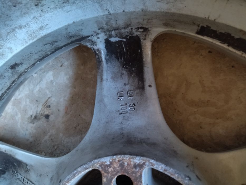 Диски литые Вorbet 7.5J R16 5/100 ет30 под ремонт