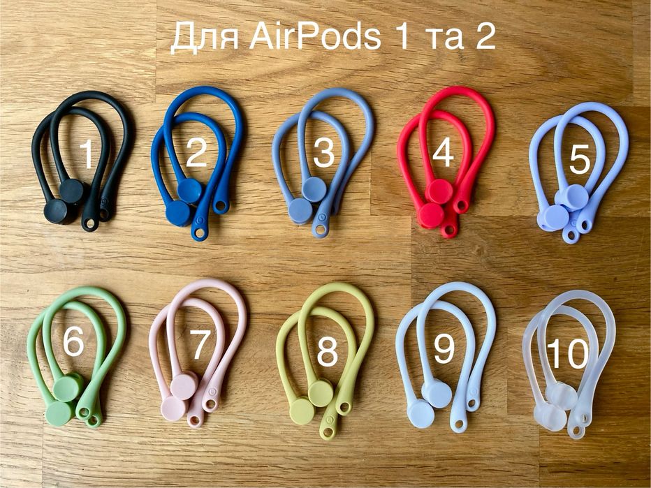 Тримачі для навушників AirPods 1, 2, 3, 4 Pro, Pro 2 держатели дужки