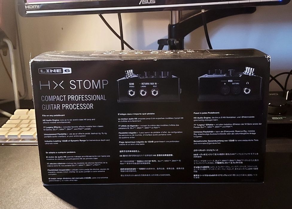 Line 6 HX Stomp com bolsa de transporte