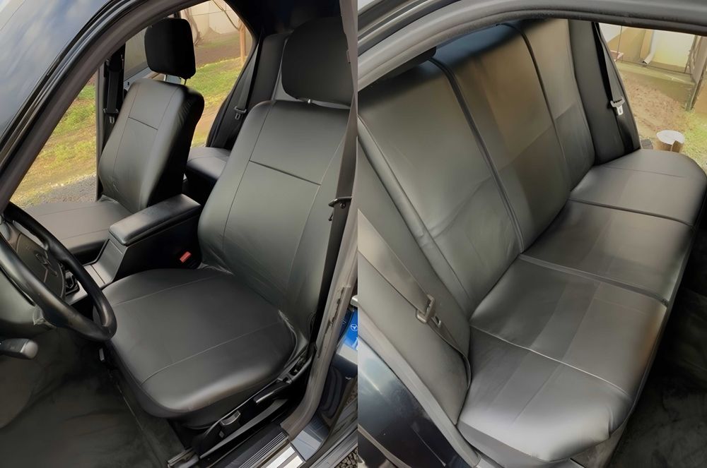 Чохли на сидіння еко шкіра алькантара чехли шкіряні Чехлы на сиденья