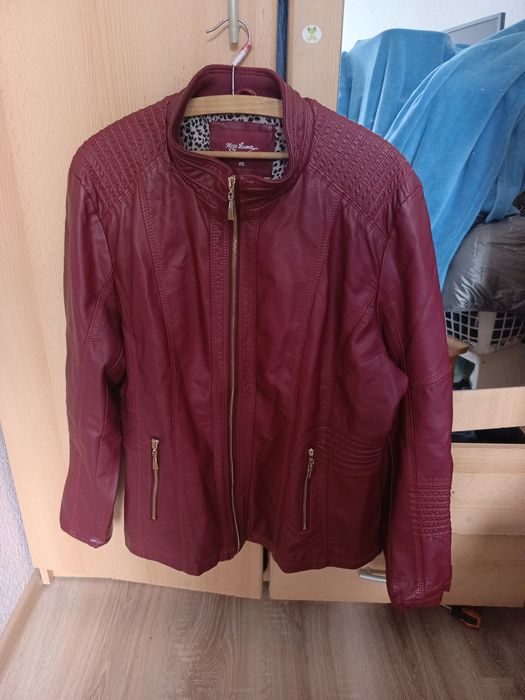 Skóra bordowa bordowa