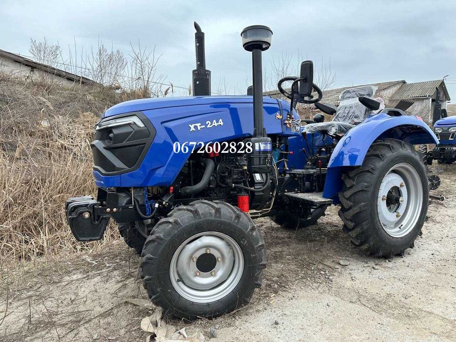 Трактор Forte XT-244 Двигун КМ385 Повний привід 3-цилін (3+1х2) Кредит
