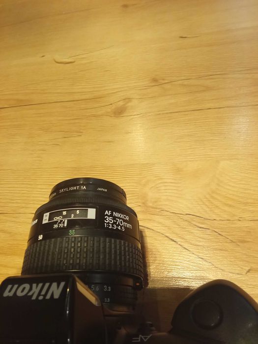 Aparat Nikon lustrzanka autofokus Vintage idealny kolekcjonerski