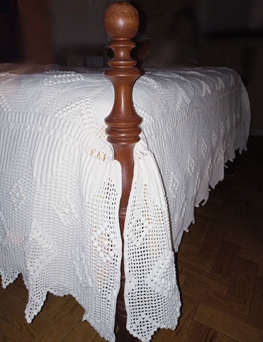 Colcha Renda Artesanal de Casal