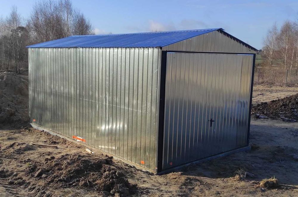 GARAŻ 5X6 blacha OCYNK MONTAŻ w cenie