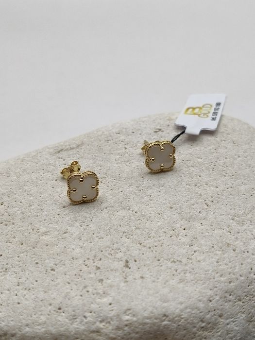 Złote Kolczyki Pr.585 Nowe Zapraszamy